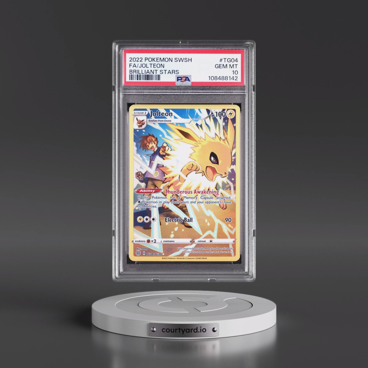 2022 Jolteon Full Art - Pokémon Pokémon Sword & Shield Brilliant
